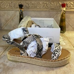 Qupid Kirk Espadrille Sandal